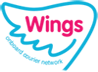 Logo - wings onboard courier network
